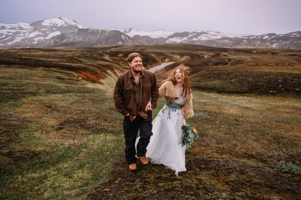 THE ORIGINAL FOUNDERS OF EZ ELOPEMENTS Anniversary elopement of Zack and Elizabeth in Iceland